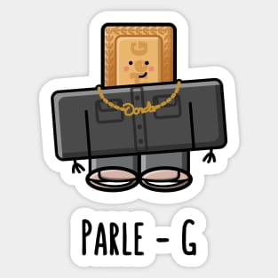 Parle G - Funny Desi Puns Sticker